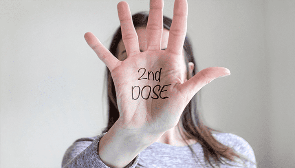 What happens if you take 4 doses of Covid vaccine 5 second dose written on hand 1 1